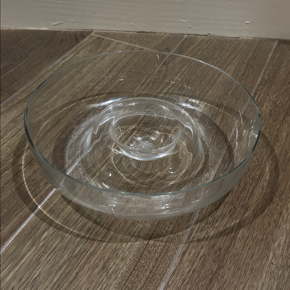 Elegant Clear Glass classic chip n dip - Picture 3 of 5